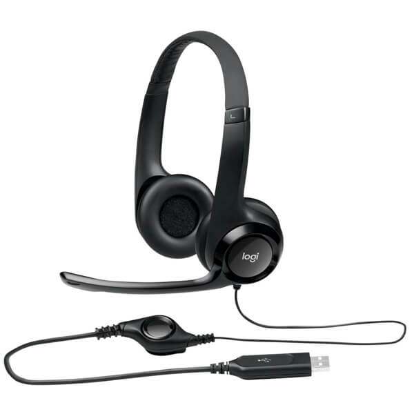 Logitech H390 Stereo PC Headset 981000406 £39.00 Headset Store